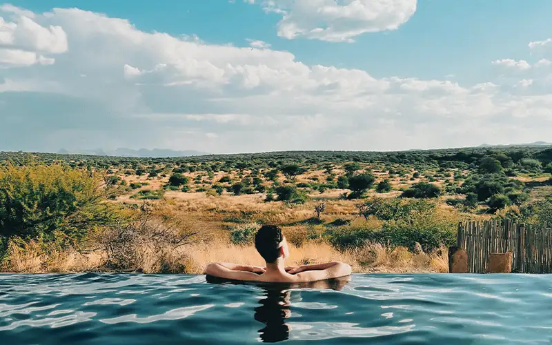 Pool in Namibia